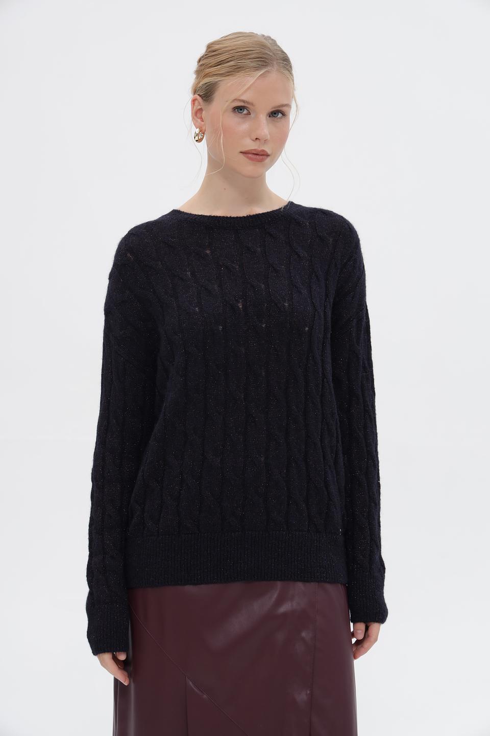 Пуловер Bugatti с косами