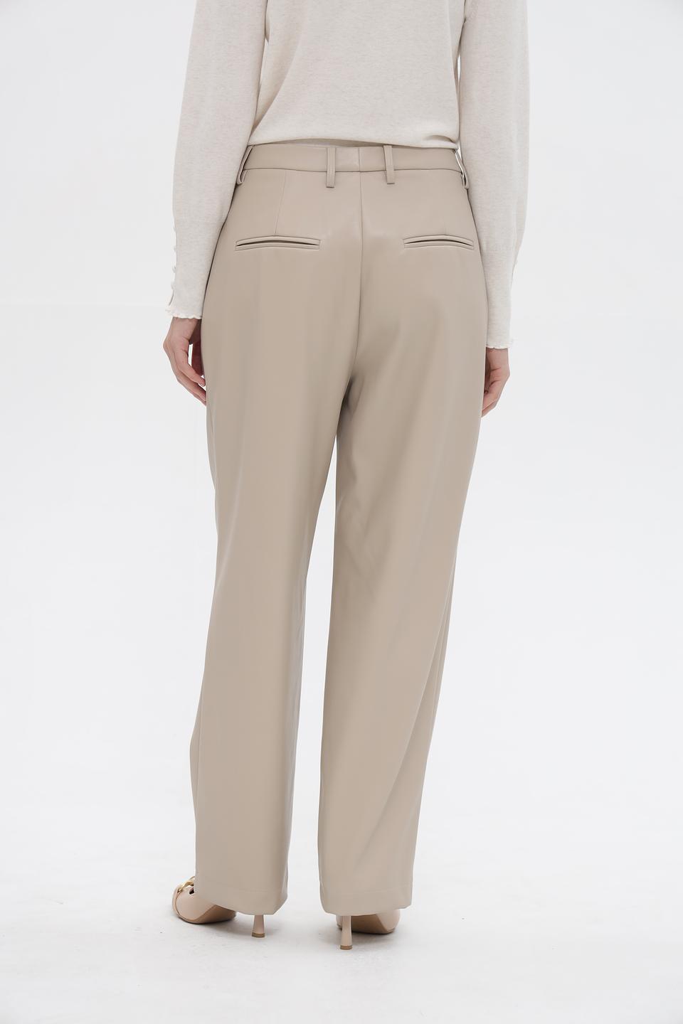 Брюки классические Oui бежевые