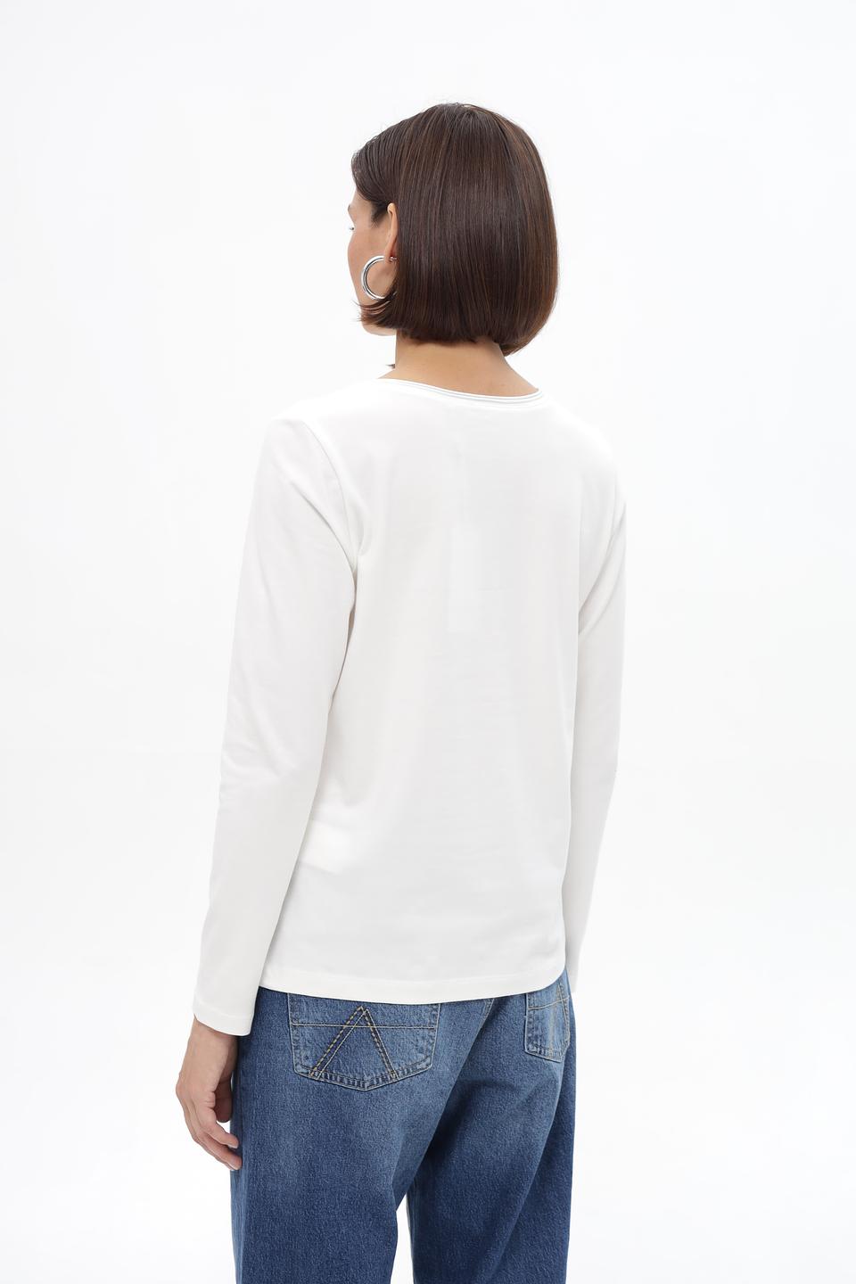 Лонгслив Bianca с принтом