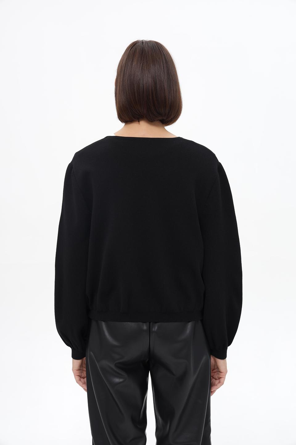 Жакет Monari черный с молнией