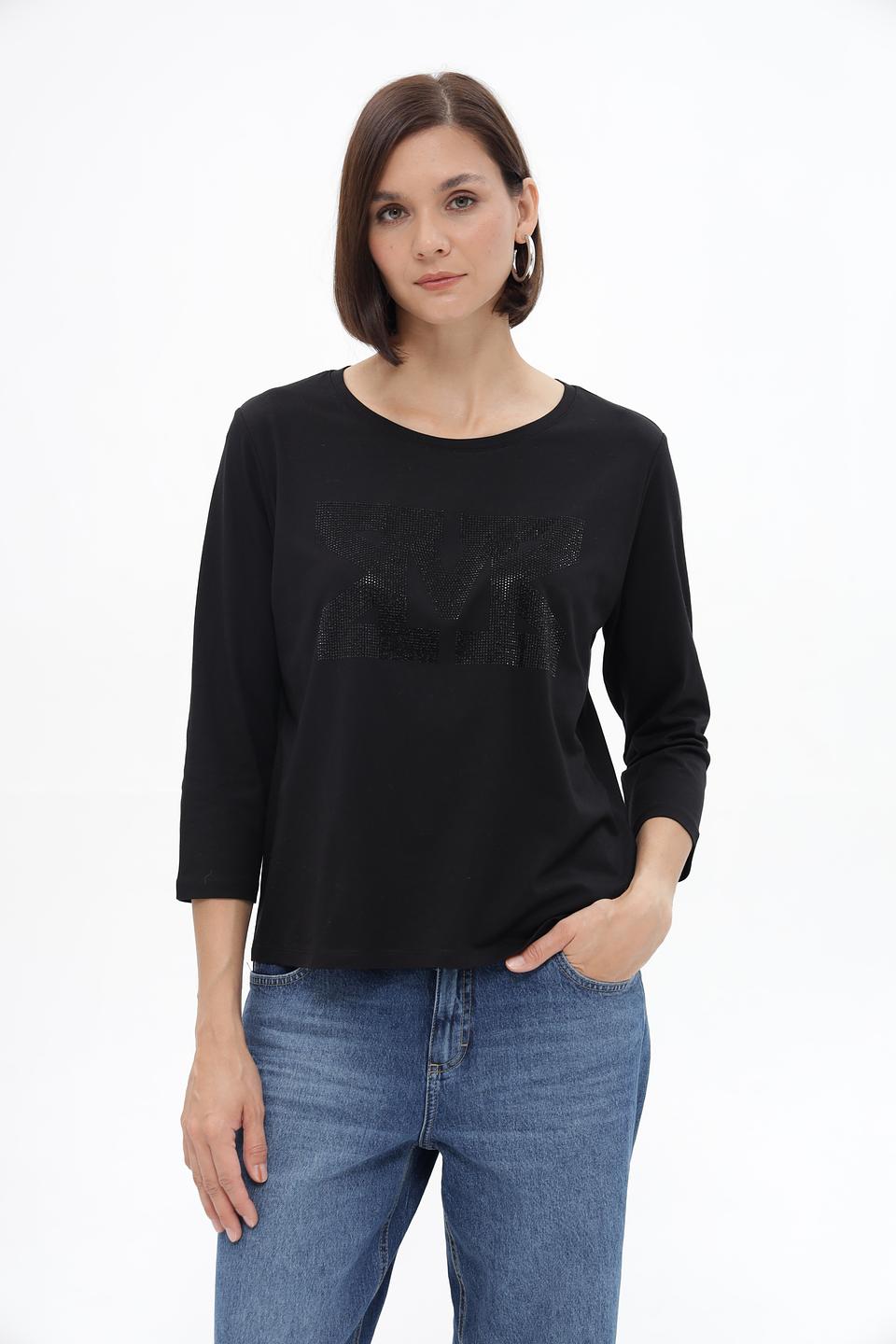 Футболка Monari с кристаллами