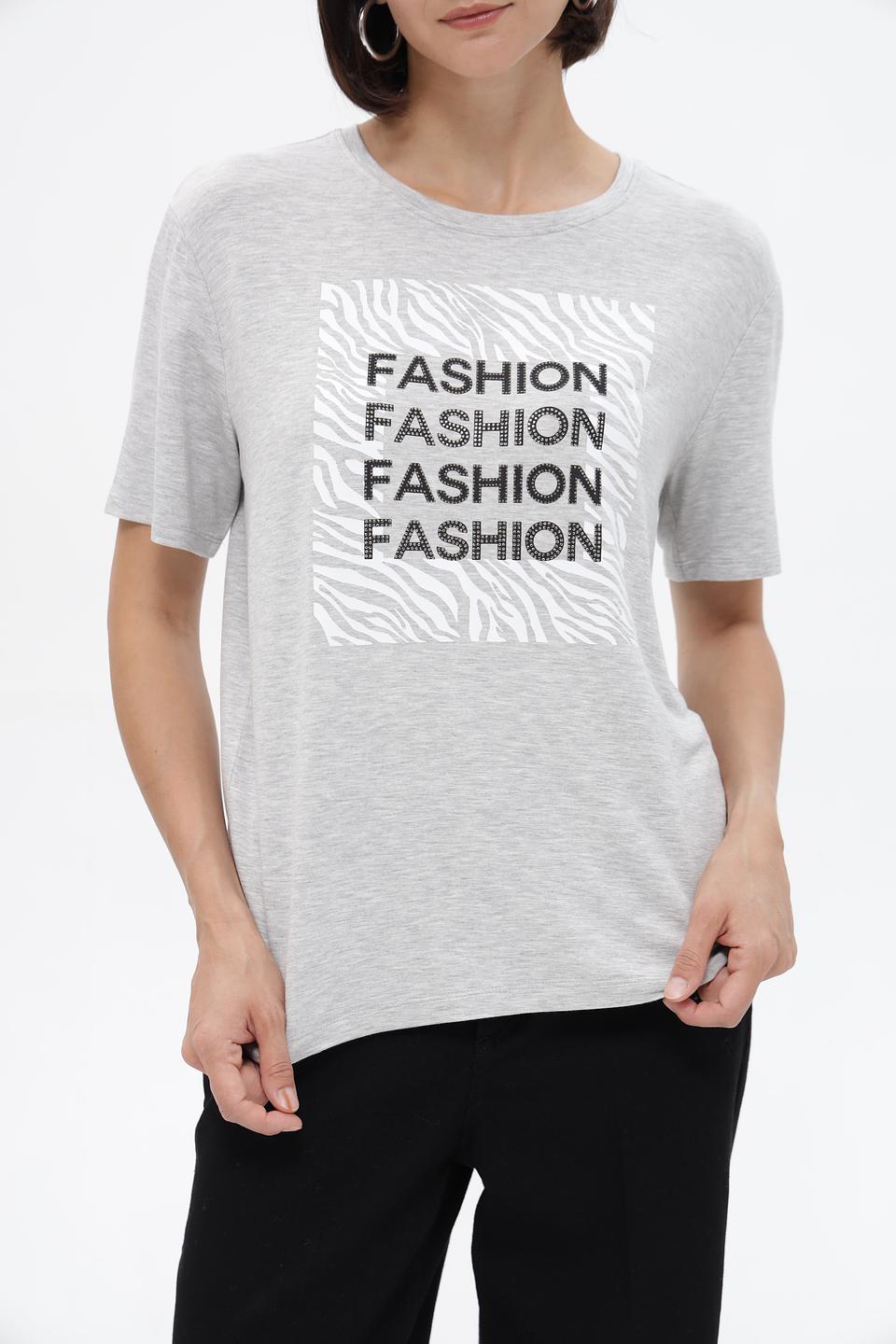 Футболка Monari с надписью Fashion