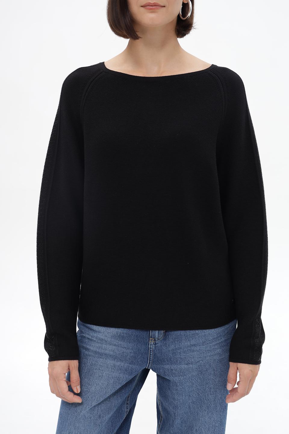 Пуловер Monari с рукавами-сеткой