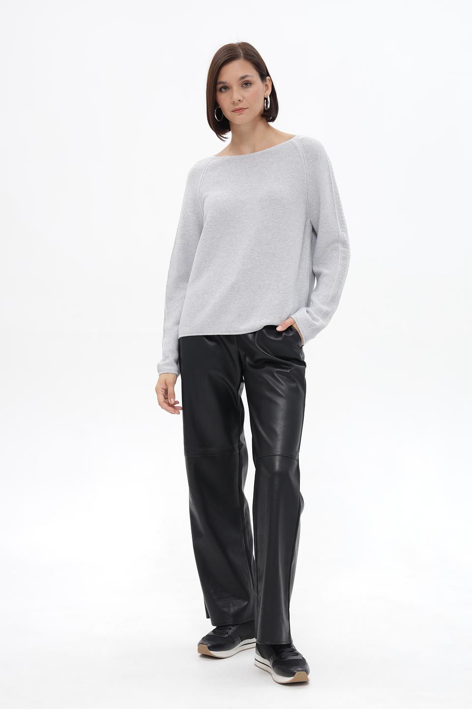 Пуловер Monari серый меланж