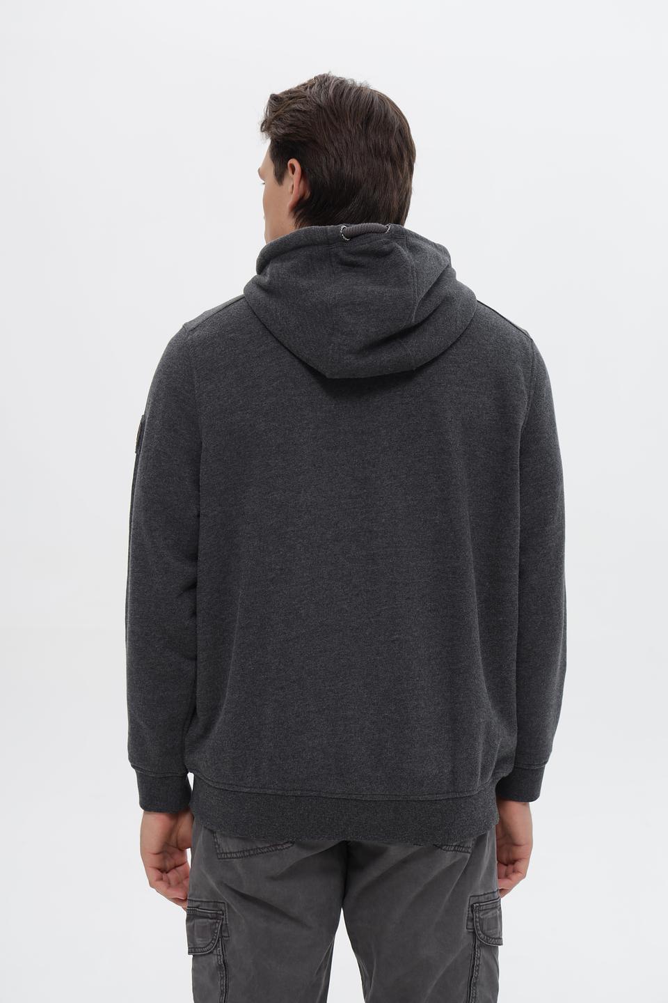 Кардиган Casa Moda на молнии серый