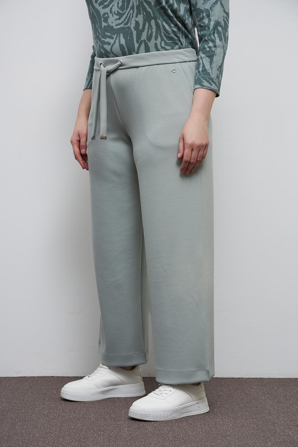 Брюки Frapp палаццо мятные