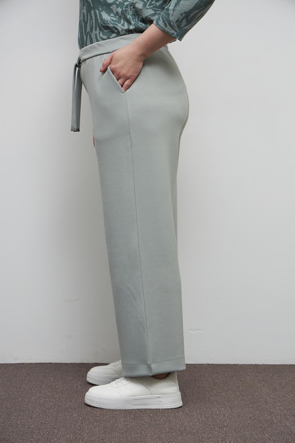 Брюки Frapp палаццо мятные