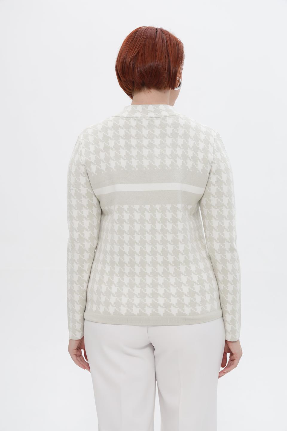 Пуловер Passioni в клетку