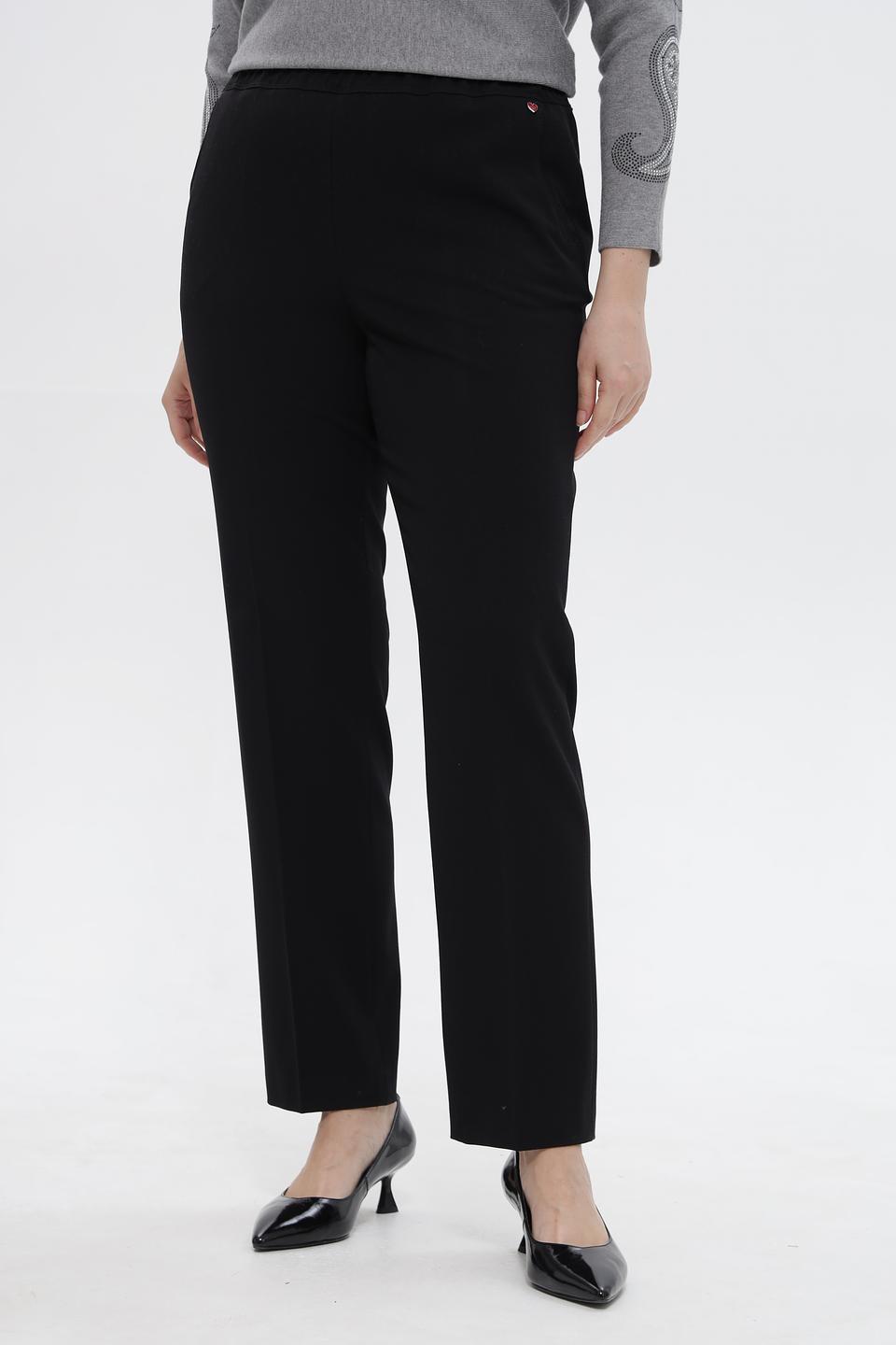 Брюки Relaxed by Toni чёрные