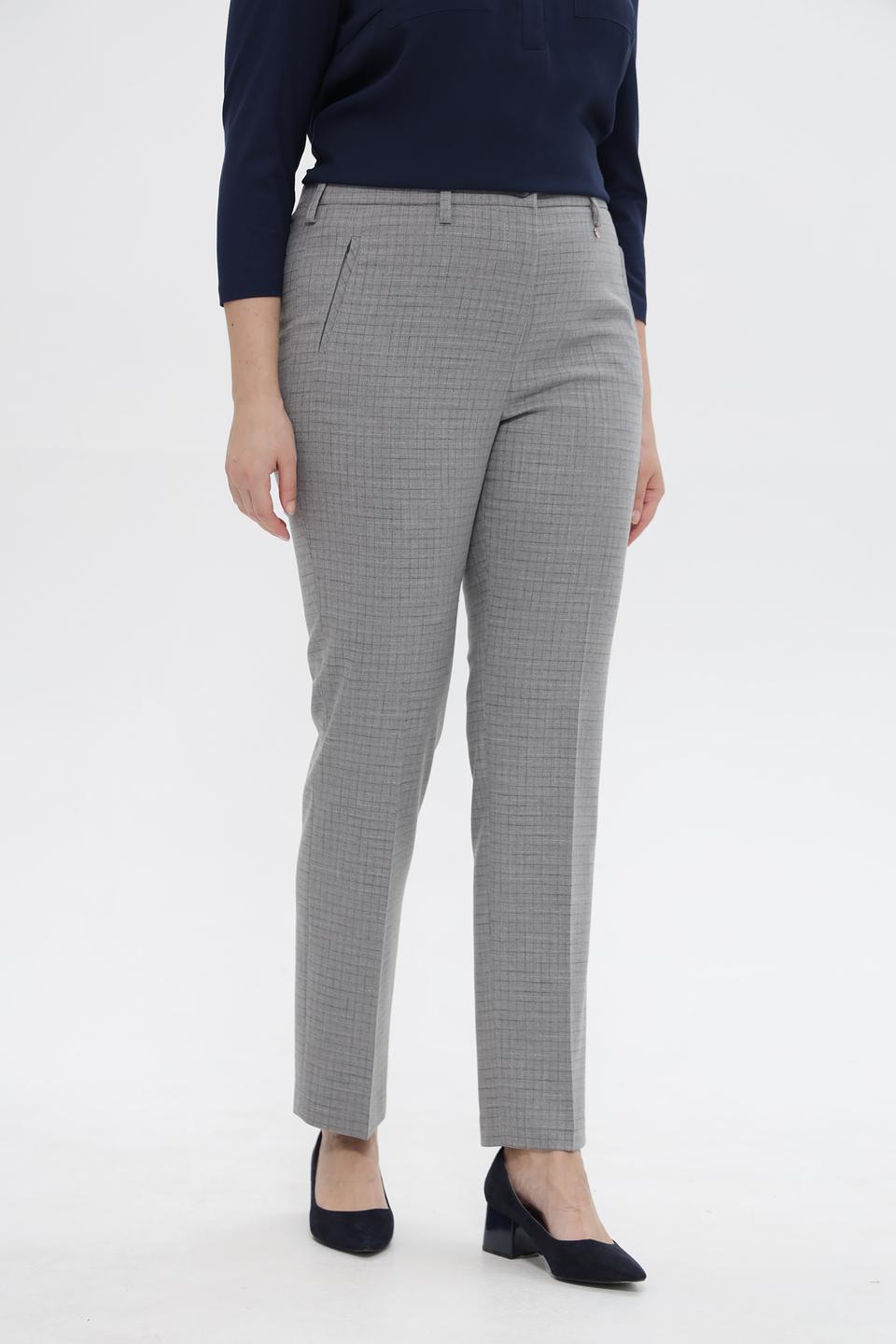 Брюки Relaxed by Toni в клетку