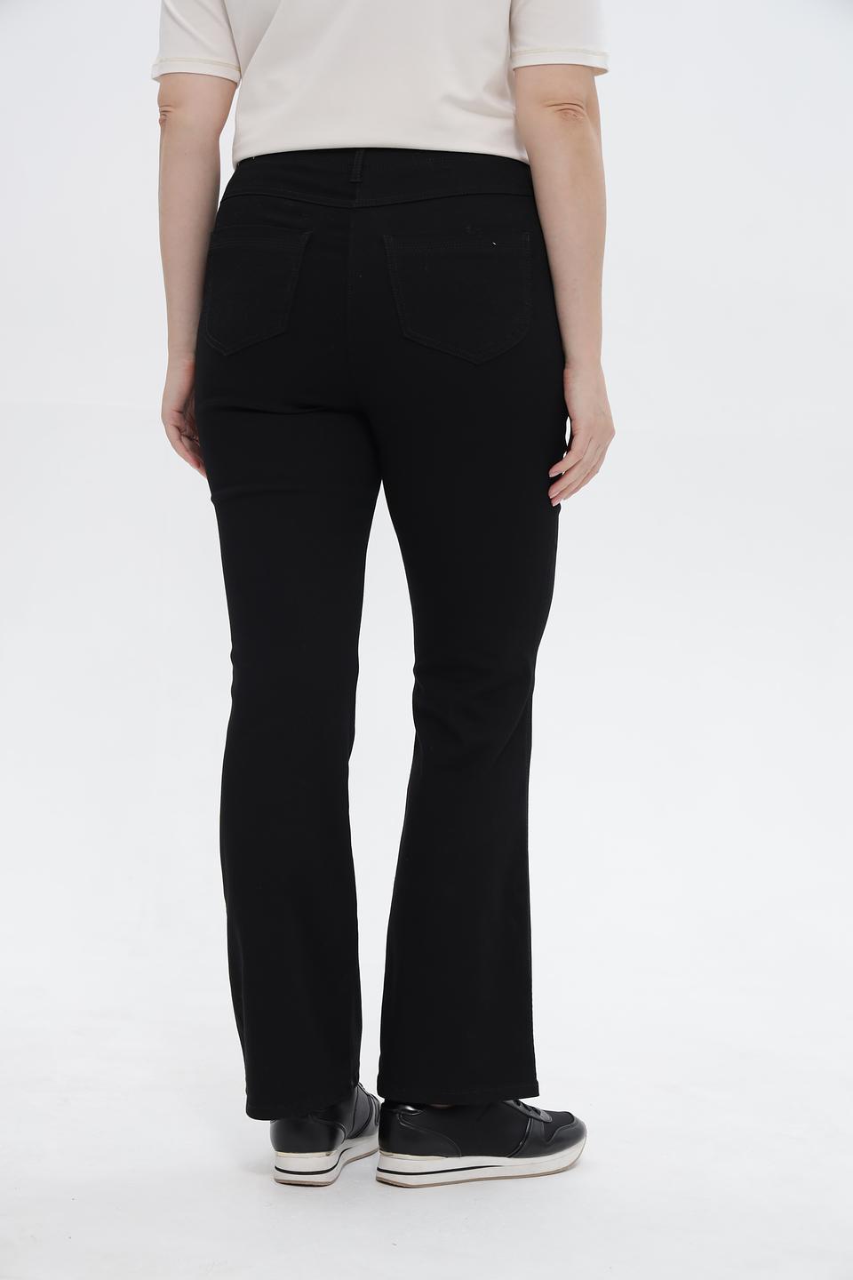 Джинсы клеш Relaxed by Toni черные