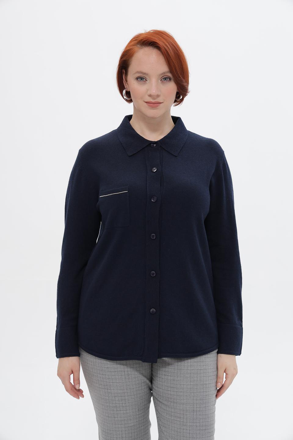 Рубашка Lebek с карманом