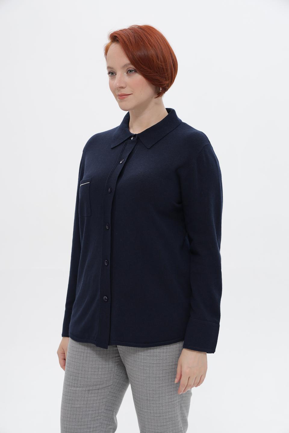 Рубашка Lebek с карманом