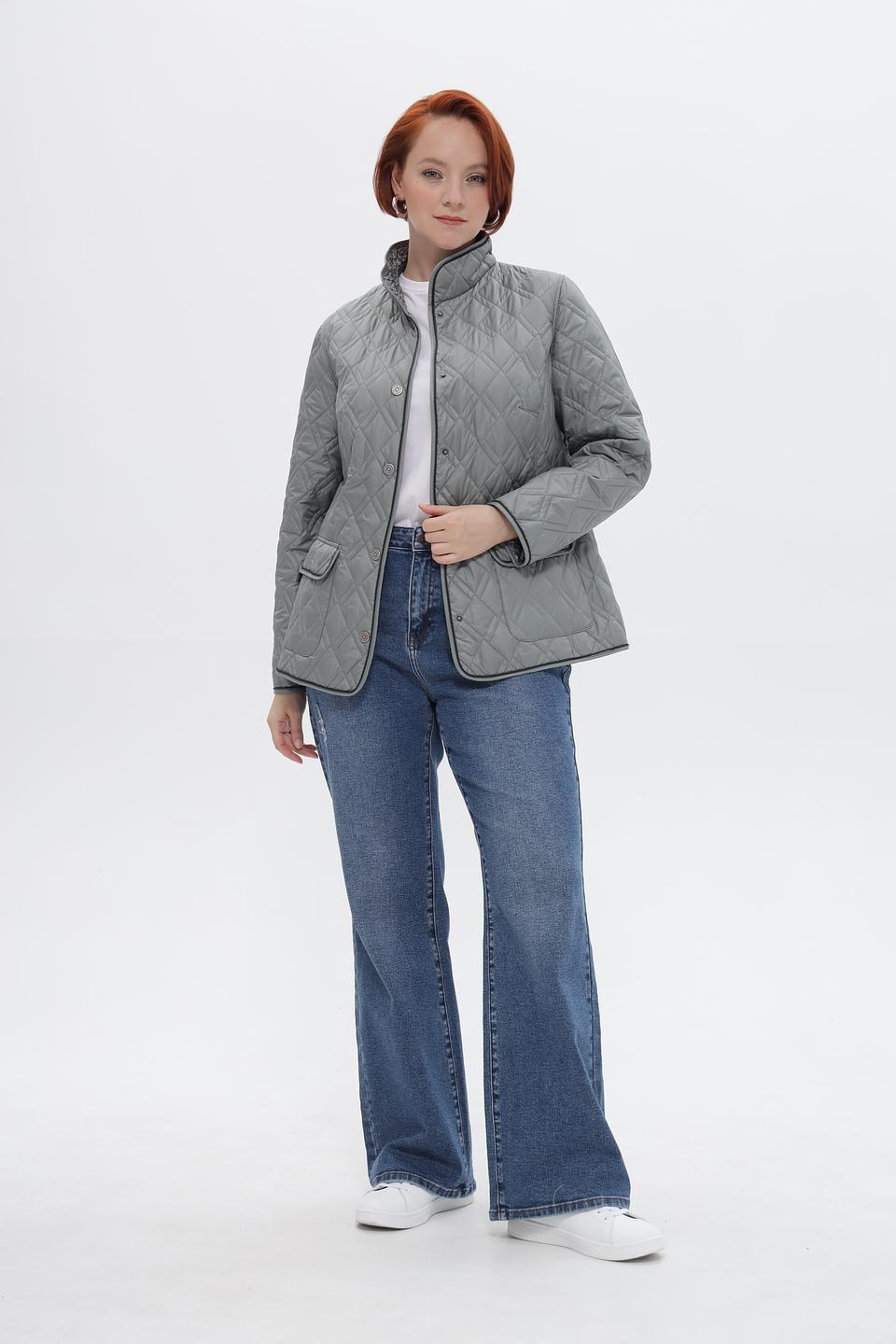 Куртка стеганая Lebek серая