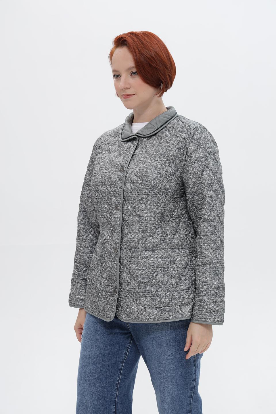 Куртка стеганая Lebek серая