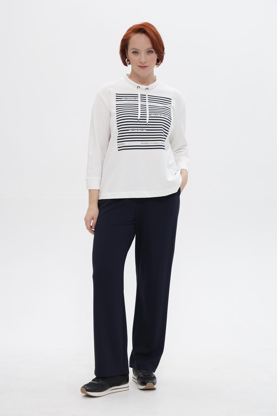 Пуловер Frank Walder с полосками