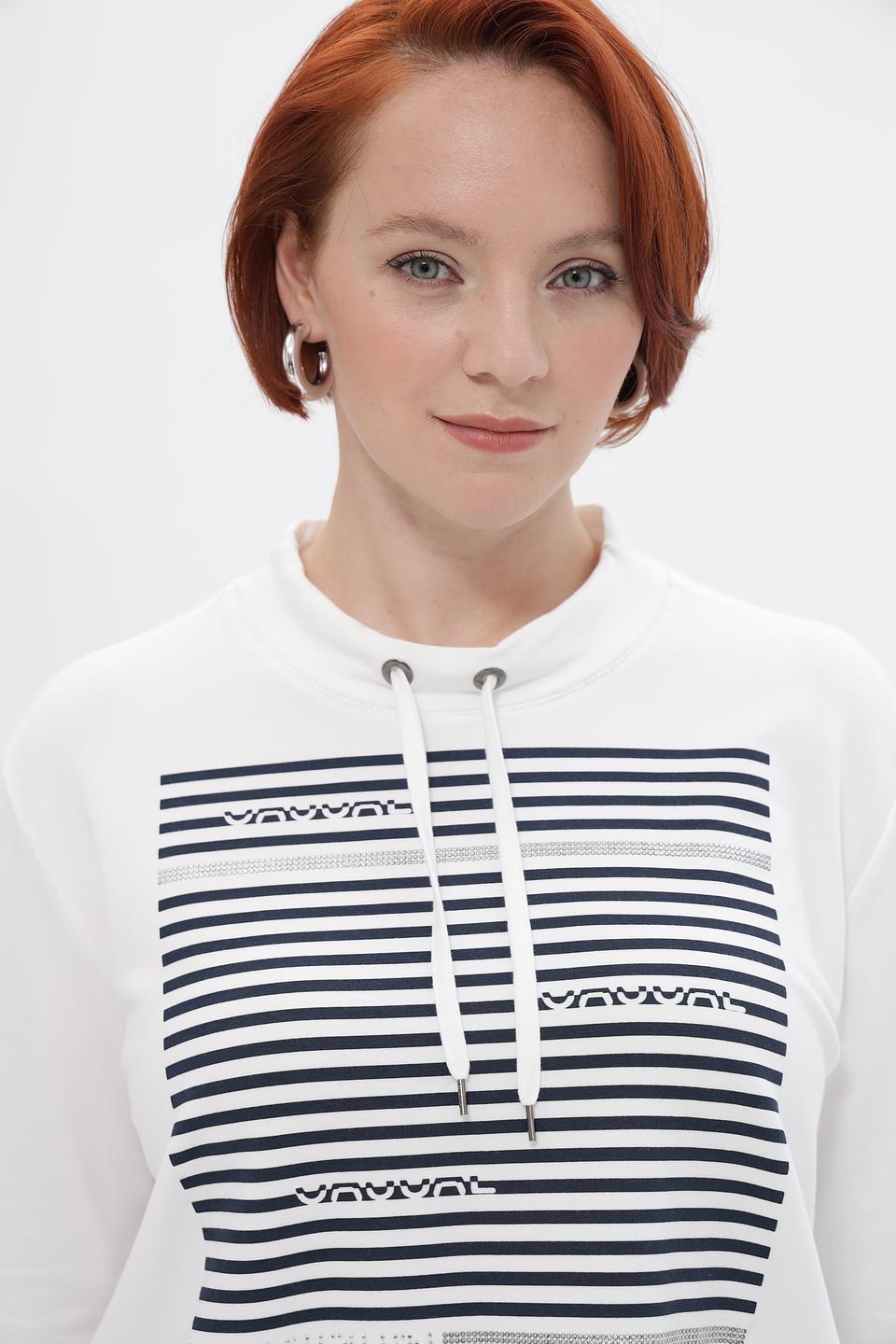 Пуловер Frank Walder с полосками