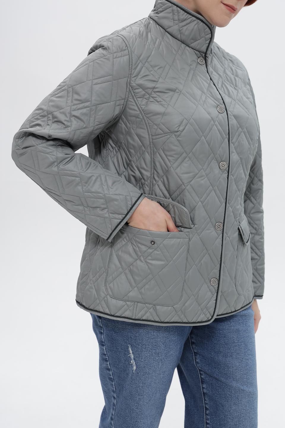 Куртка стеганая Lebek серая