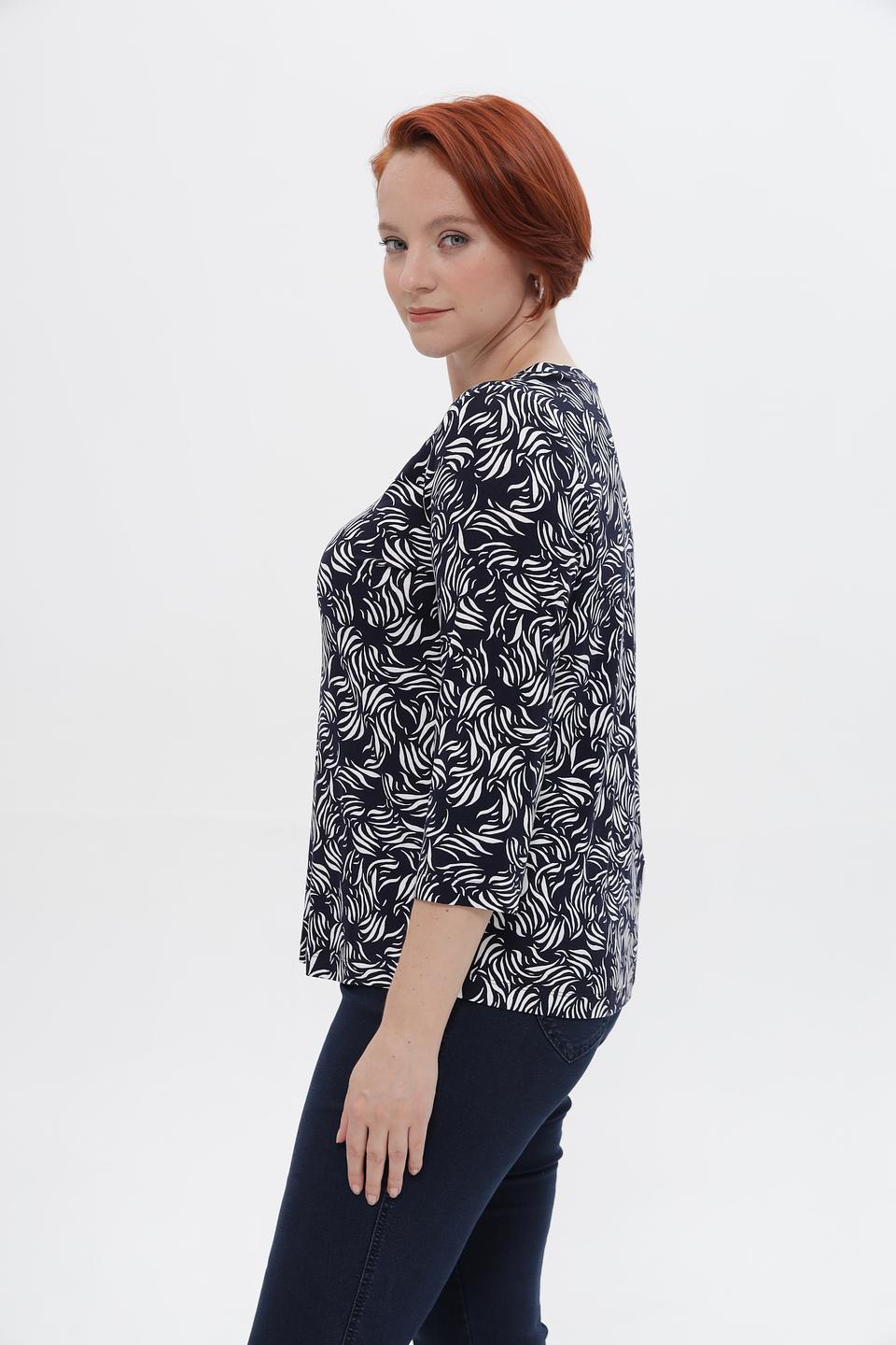 Блуза Sommer mann с принтом