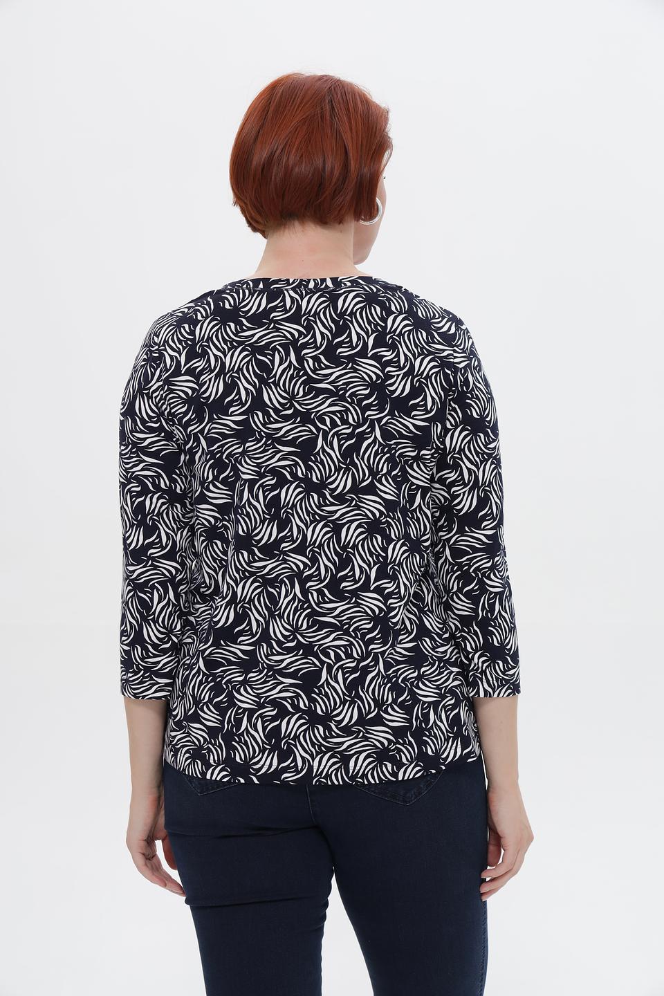 Блуза Sommer mann с принтом