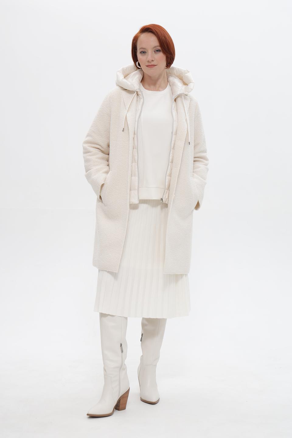 Пальто Milestone женское бежевое