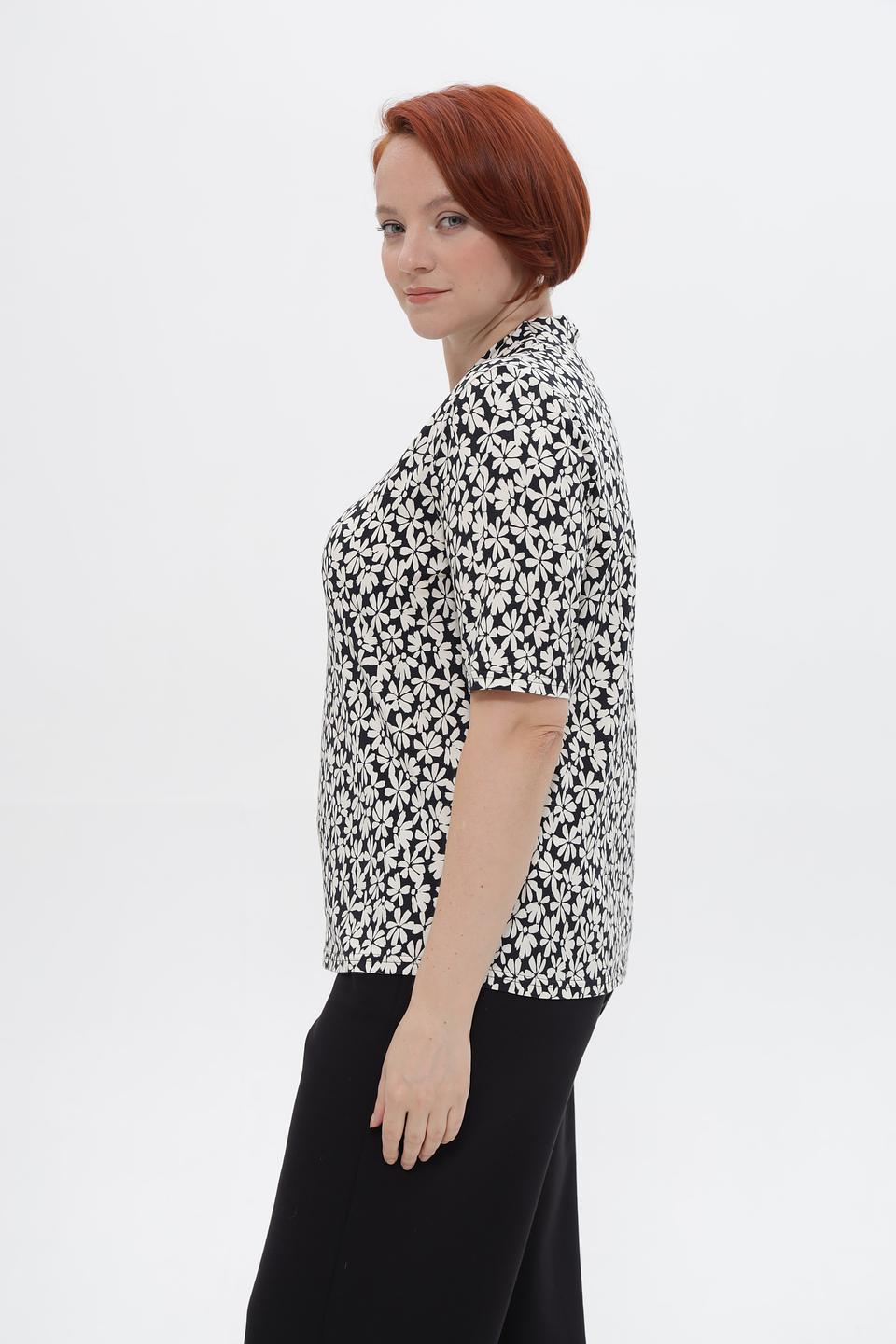 Блуза Frank Walder с цветочным принтом