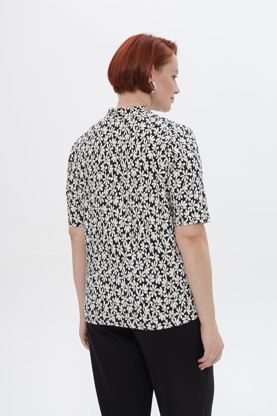 Блуза Frank Walder с цветочным принтом