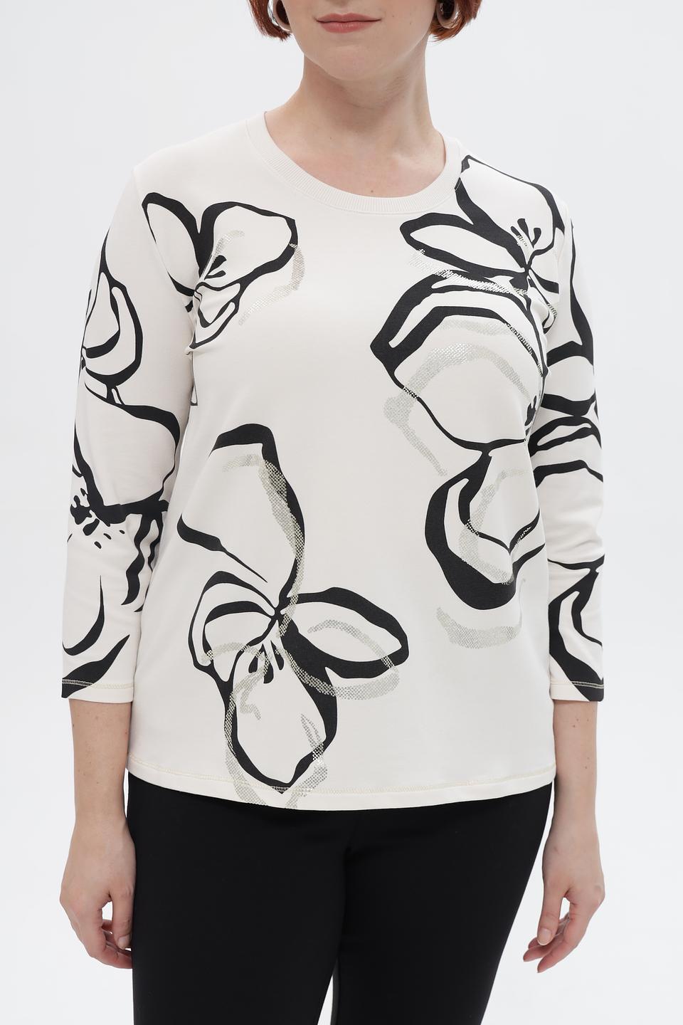 Пуловер Frank Walder с цветами