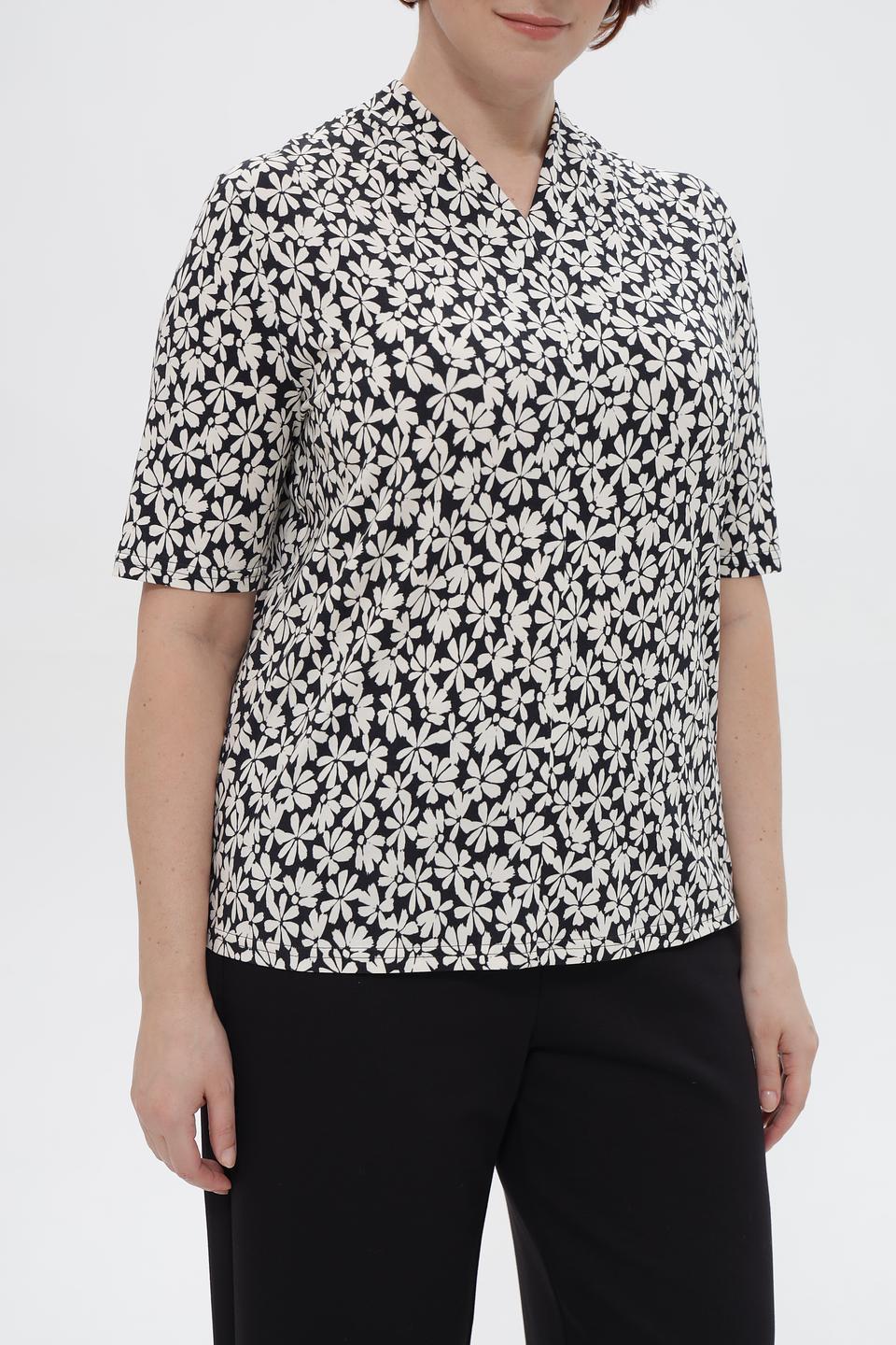 Блуза Frank Walder с цветочным принтом