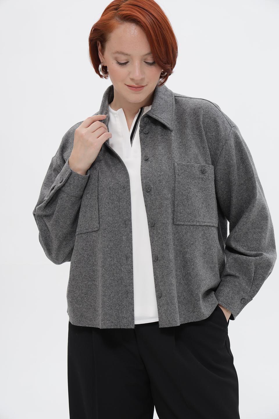 Жакет Luisa Cerano серый