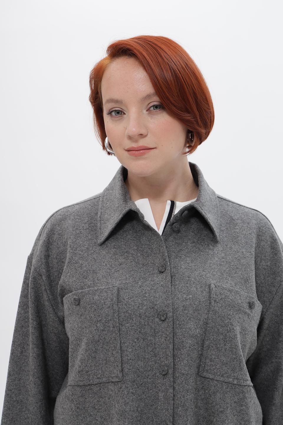 Жакет Luisa Cerano серый