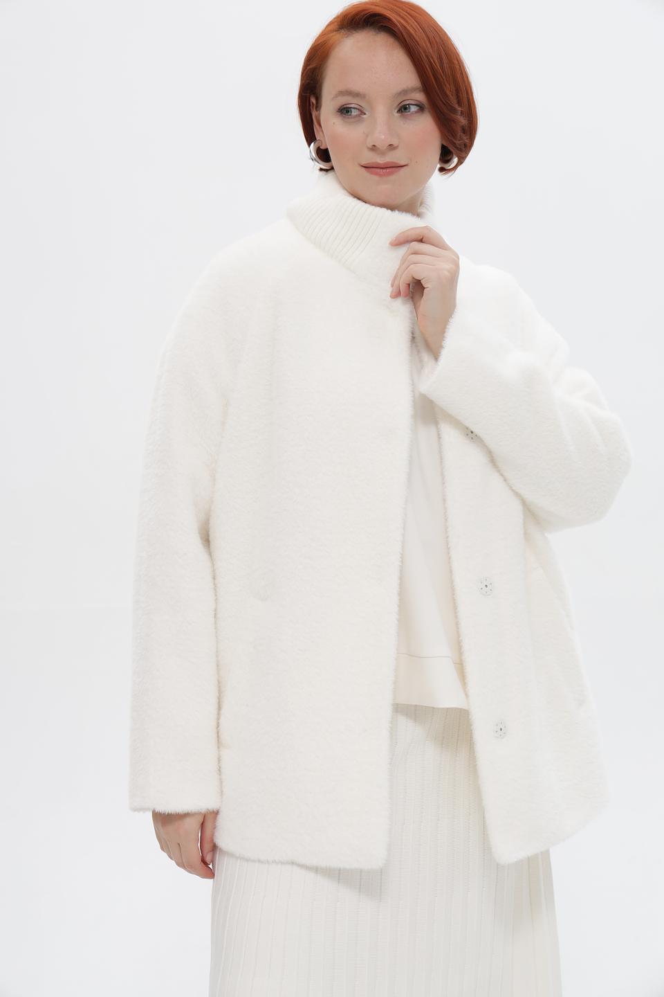 Пальто Lebek из искусственного меха