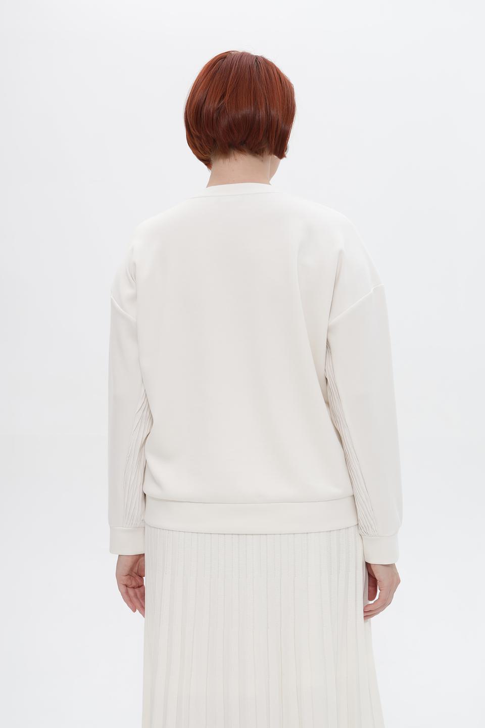 Пуловер Tuzzi с фактурной вставкой