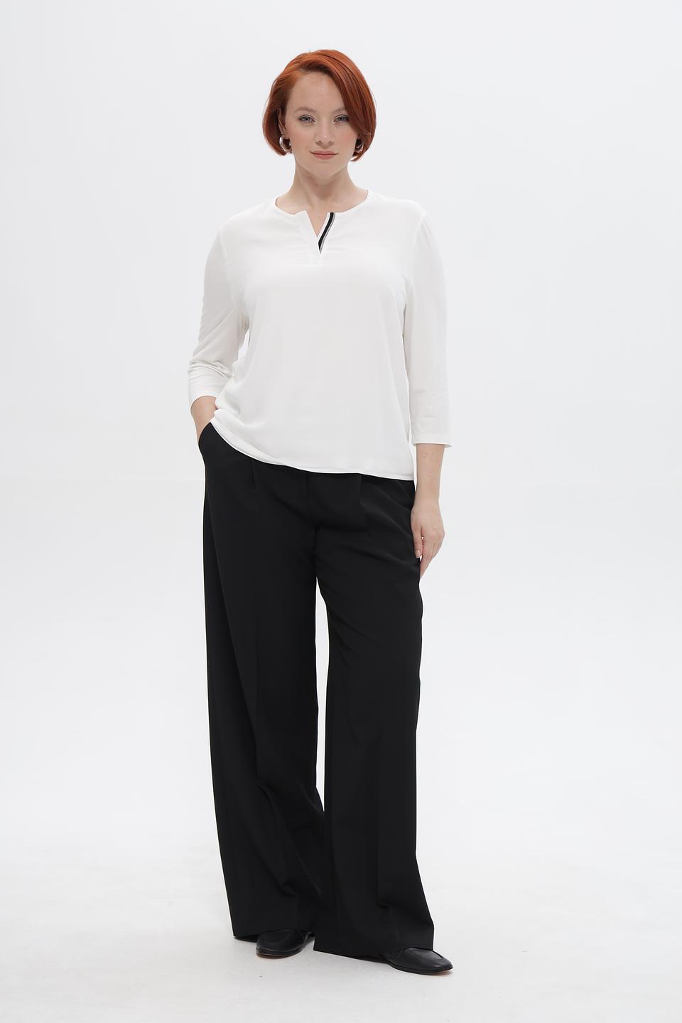 Брюки клёш Luisa Cerano чёрные