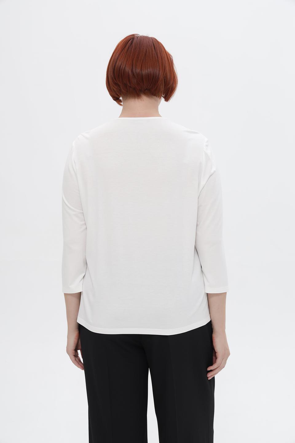 Блузка Frank Walder с V-образным вырезом