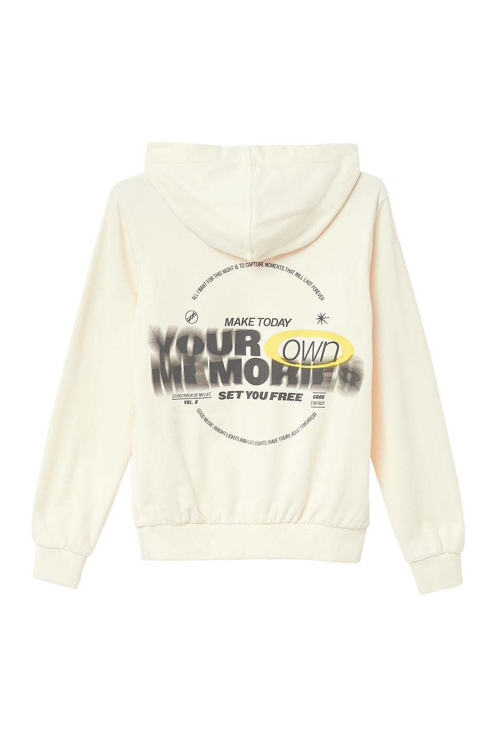 Толстовка s.Oliver кремовая