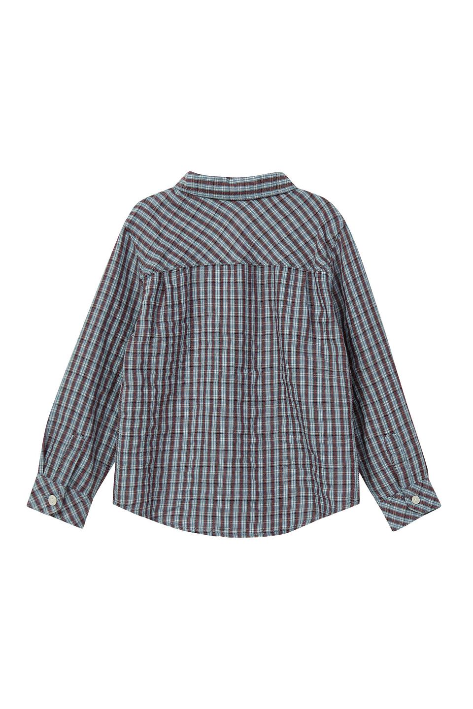 Рубашка s.Oliver в клетку синяя