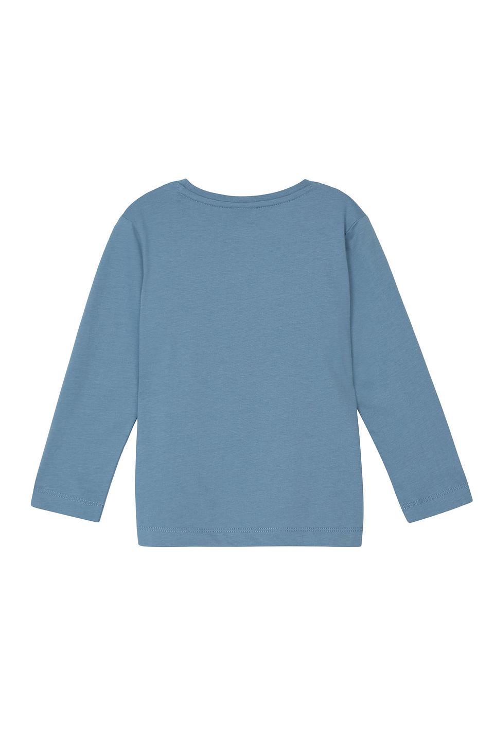 Футболка s.Oliver с принтом голубая