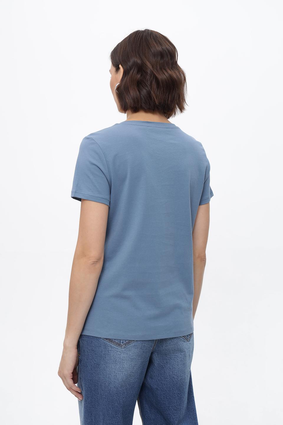 Футболка Tom Tailor denim голубая