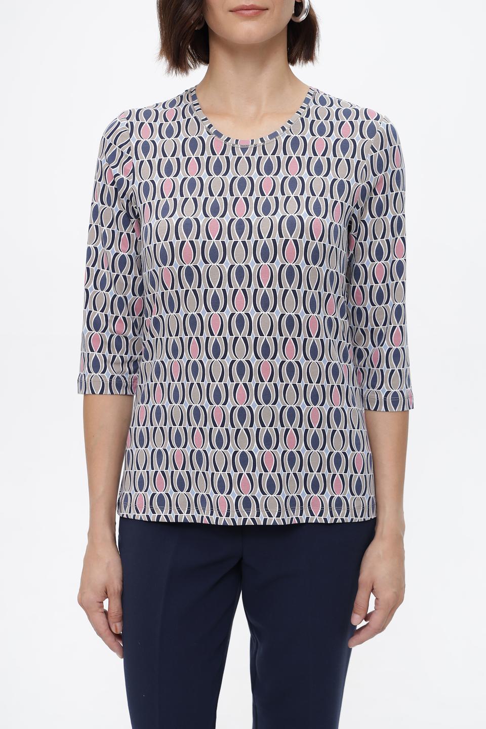 Блуза Olsen с геометричным принтом