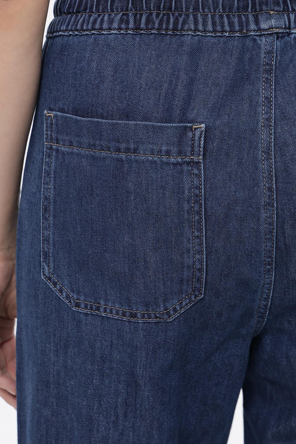 Джинсы палаццо Lecomte синие