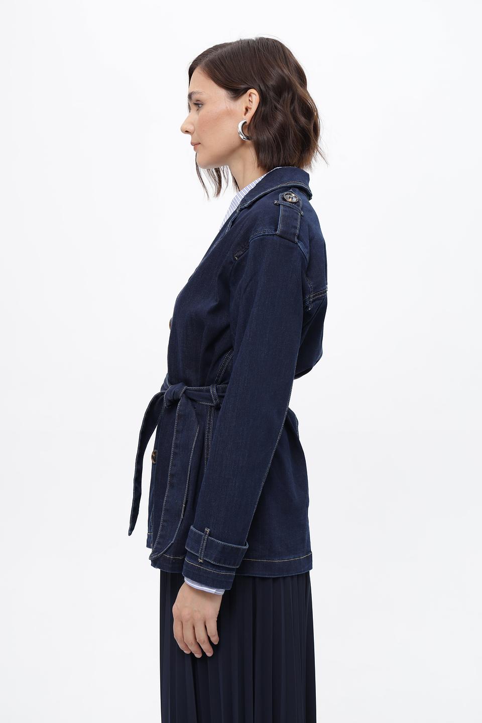 Жакет Steilmann джинсовый с поясом