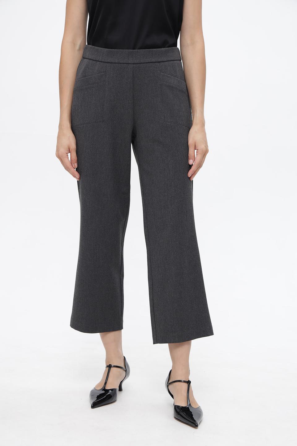 Брюки кюлоты Anna Montana серые