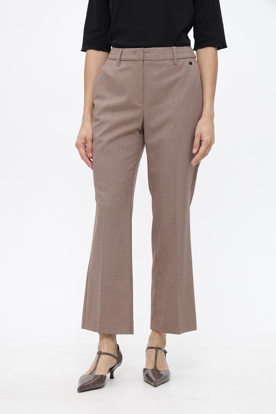 Брюки клёш Marc Cain в клетку