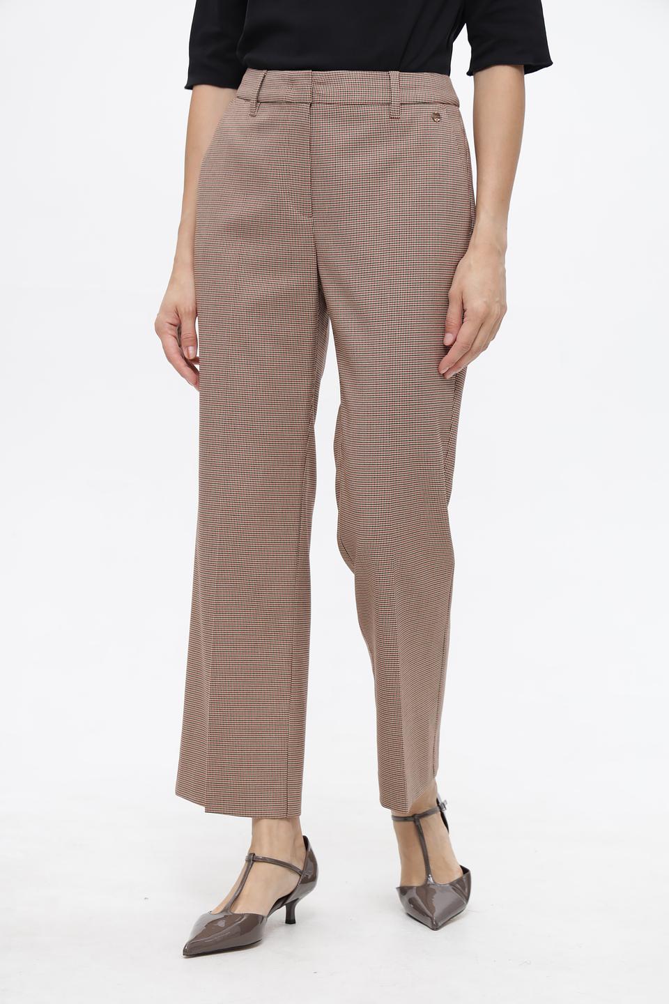 Брюки клёш Marc Cain в клетку
