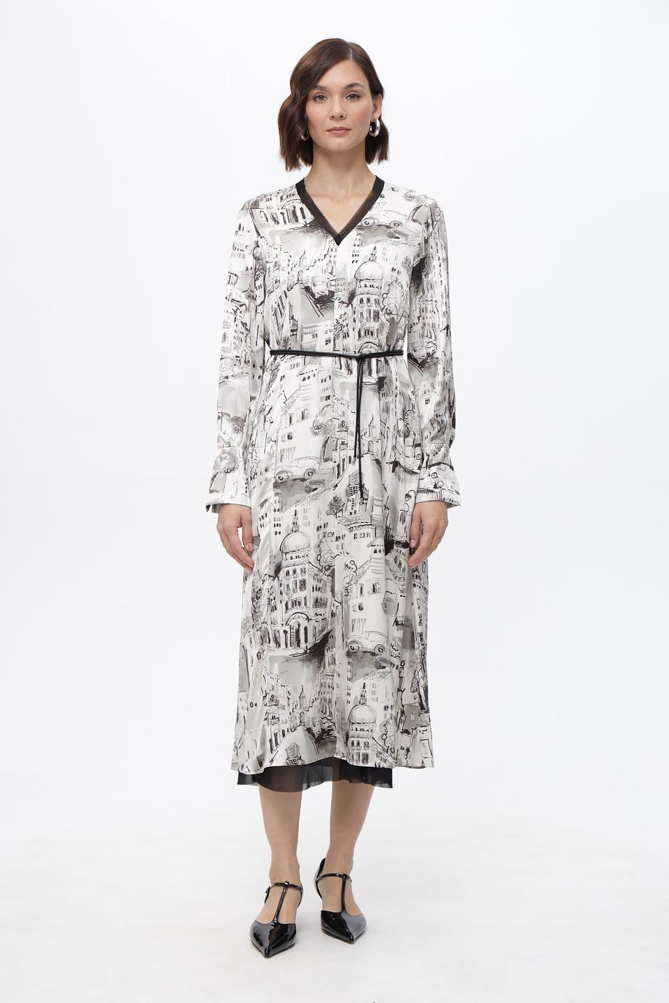 Платье Marc Cain с принтом