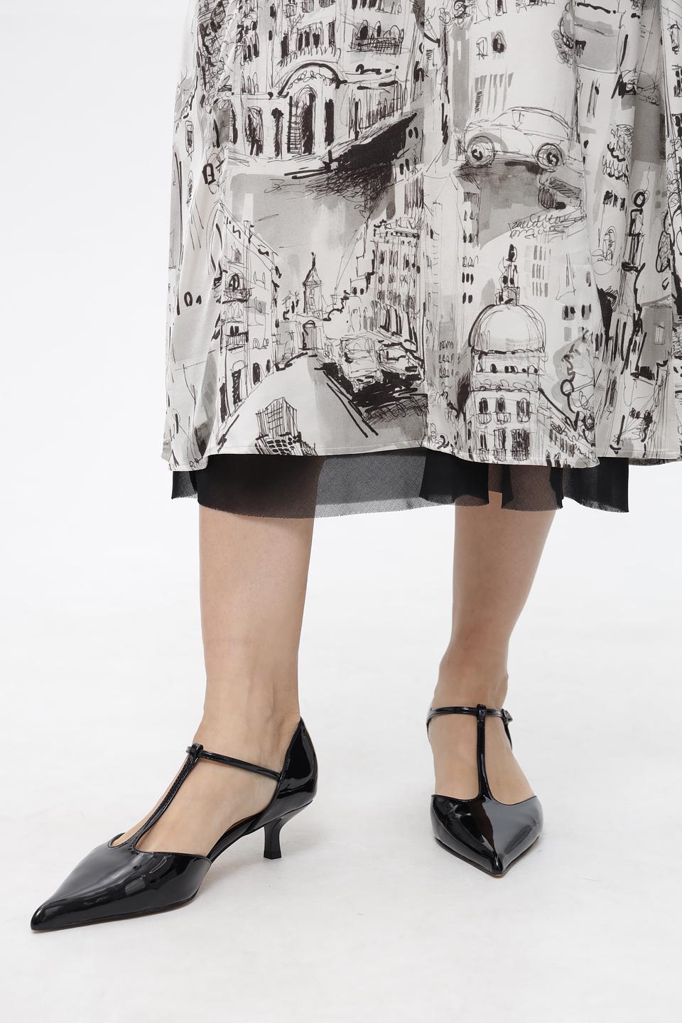 Платье Marc Cain с принтом