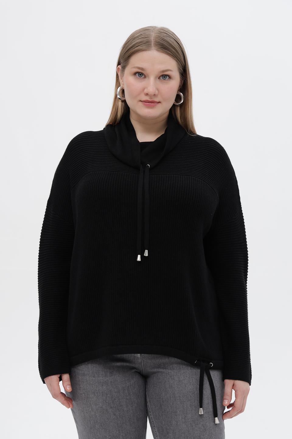 Пуловер Doris Streich с капюшоном