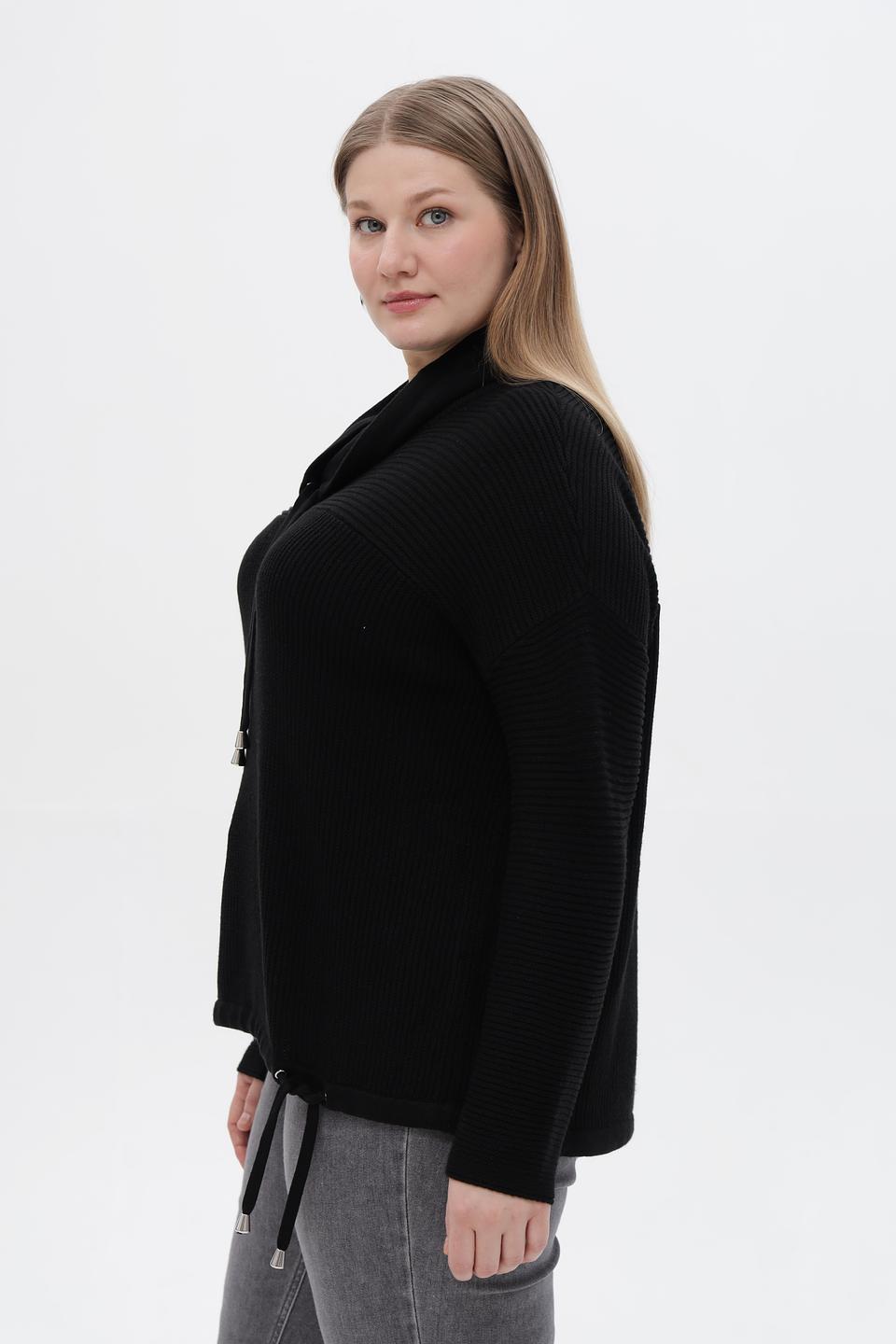 Пуловер Doris Streich с капюшоном