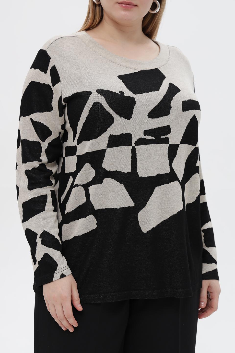 Пуловер Doris Streich с принтом